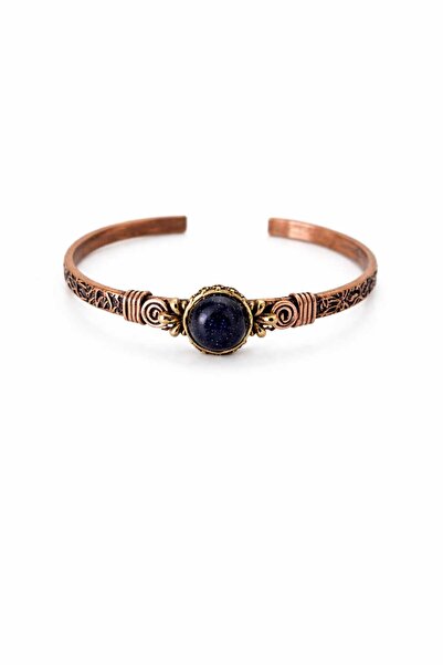 DOĞA KUTUSU Natural Star Stone Copper Women's Bracelet for Pisces, Sagittariu...
