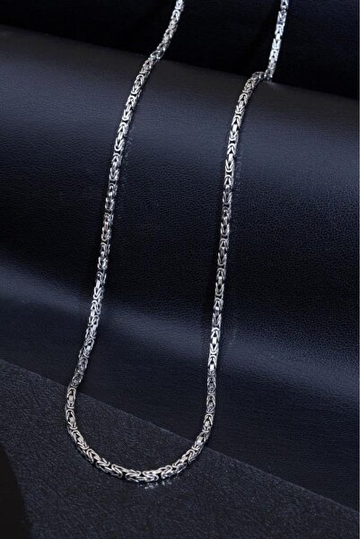 Innuendo Jewelry 925 Ayar Gümüş Kral (King) Erkek Kolye