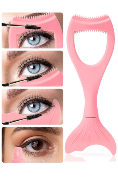 SheMask Kirpik Kıvırıcı Eyeliner Çekme Aparatı Profesyonel Kirpik Tarağı Eyel...