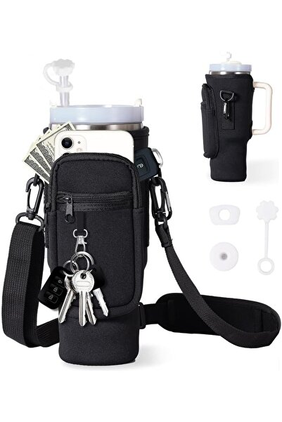 Dotail Glamifyr Θήκη Ποτηριού, 1180 ml, τσέπη για κινητό, ρυθμιζόμενος ιμάντα...