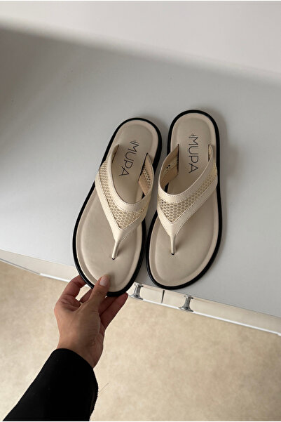 Mupa Shoes Γυναικείες Παντόφλες ΜΠΕΖ