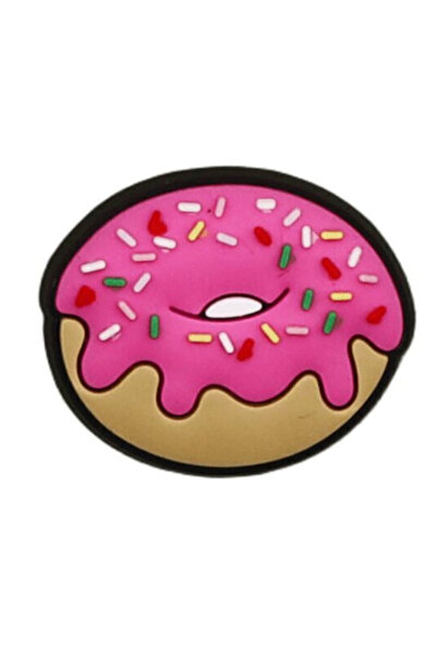OEM Αξεσουάρ Διακόσμησης Παπουτσιών Σχέδιο Ντόνατς Ροζ - Jibbitz