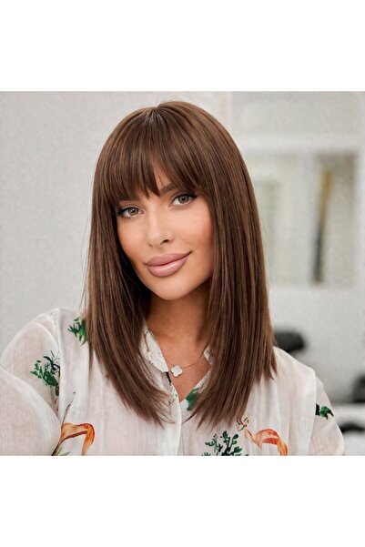 Oskar Περούκα Μία με καστανά μαλλιά