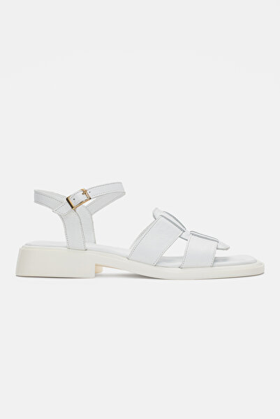 selin shoes Γυναικεία σανδάλια Willow από γνήσιο δέρμα με αγκράφα στον αστράγ...