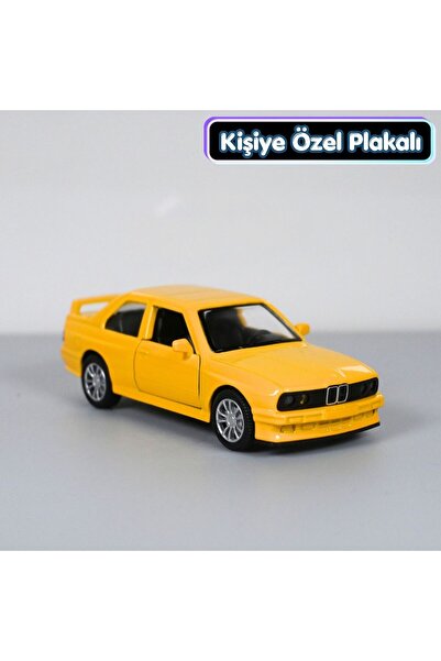bebeym Bmw M3 E30 Metal Araba 1:36 Sarı