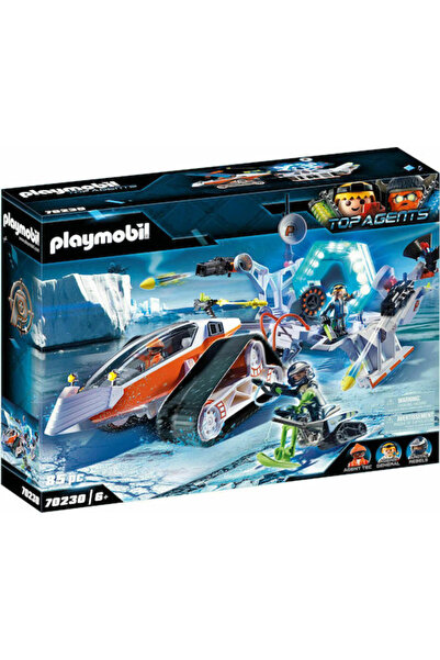 Playmobil Top Agents Ερπυστριοφόρο Όχημα Της Spy Team (70230)