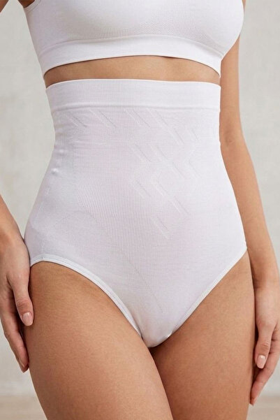 F&W FİT WOMEN Κορσές σύσφιξης μήτρας εφέ σύσφιξης και μετά τον τοκετό Μαύρο 1050