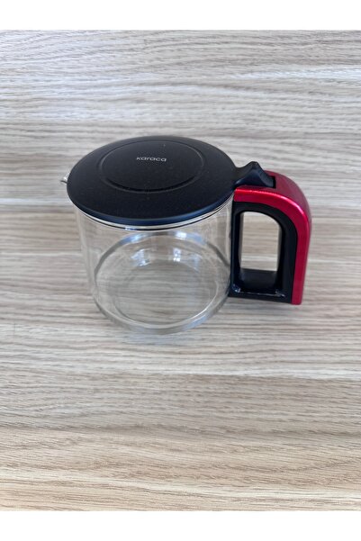 Karaca Glassteaçay makinesi ımpreal renkli cam demlik