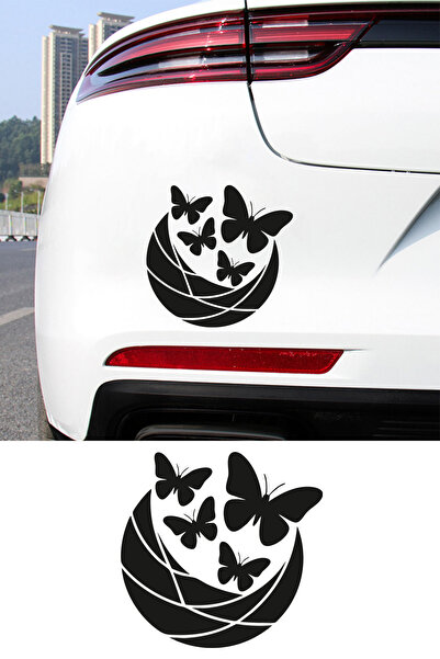 MIGNATIS Aesthetic Butterfly Sticker Vehicle Accessory Sticker - Butterfly De...