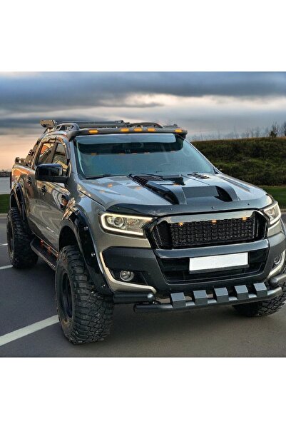 TEKNOCİTY FORD Ranger T7-T8 2015-2022 ile uyumlu Kaput Ucu Kaplaması Koruma (...