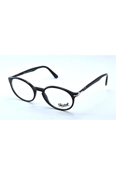 Persol Eyewear 3211V 95 HAND MADE SİYAH YUVARLAK UNISEX GÖZLÜK