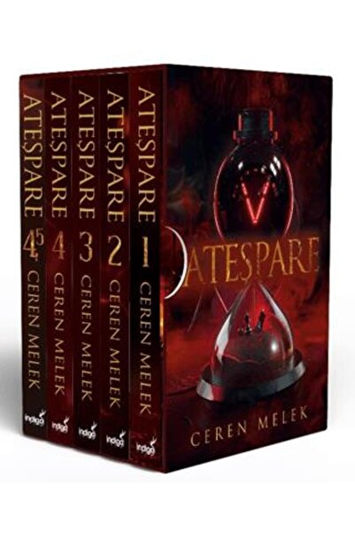İndigo Kitap Ateşpare Seti (5 Kitaplık Kutulu Set)