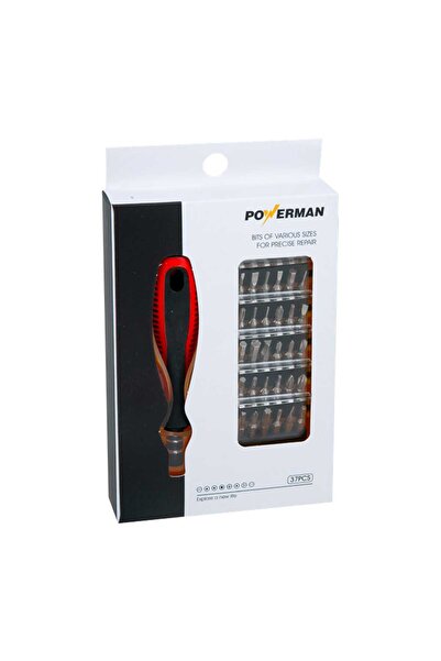POWER MAN Powerman ScrewDriver, 37 pcs