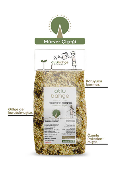 Otlu Bahçe Mürver Çiçeği, Sambucus Nigra 50g