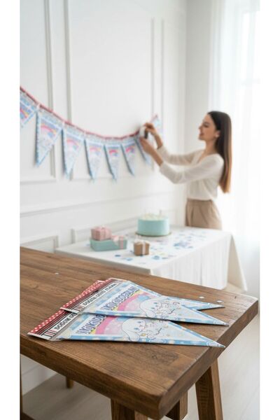 Cadde Süs Σετ σημαιών με θέμα το Cinnamoroll, 9 σημαίες