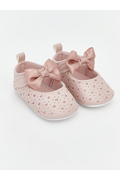 LC Waikiki Bow-Embellished Baby Girl Ballerinas