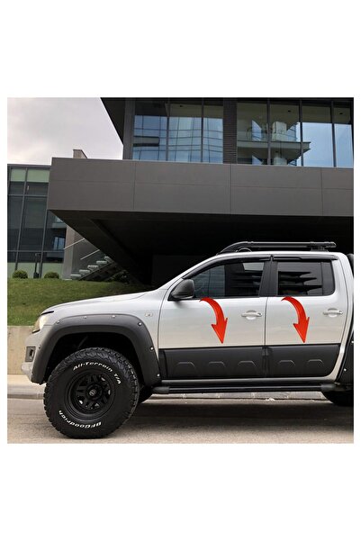 TEKNOCİTY VW VOLKSWAGEN Amarok MK1-MK1 Facelift 2010-2022 ile uyumlu Kapı Kap...