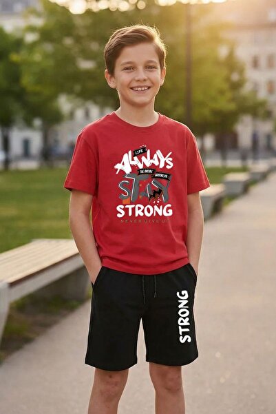 armicem Set de pantaloni scurți pentru băieți, cu imprimeu multicolor, produs...