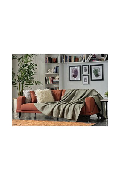 Doqu Home Miranda Çift Kişilik Battaniye Yeşil