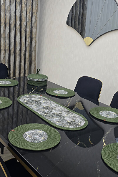 KAAN HOME Σετ 6 τεμαχίων Supla 1 Runner με 1 καπάκι και λαβές, καλάθι ψωμιού,...