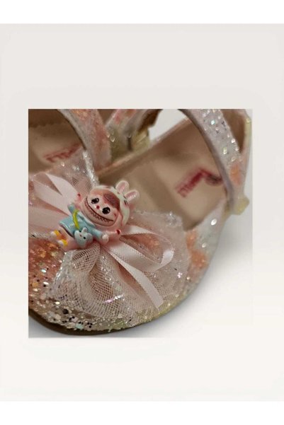 Minican Girl's Wedding Birthday Graduation Glittering Evening Dress Ballerinas
