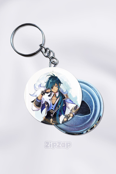 ZipZap Kaeya Genshin Impact Διακοσμητικό Μπρελόκ για Τσάντα (1 ΤΕΜΑΧΙΟ)