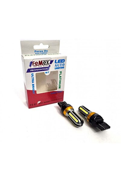 FEMEX Platinum Tek Duy/Çift Duy T20 NoN-Direction 7440/7443 15W Beyaz