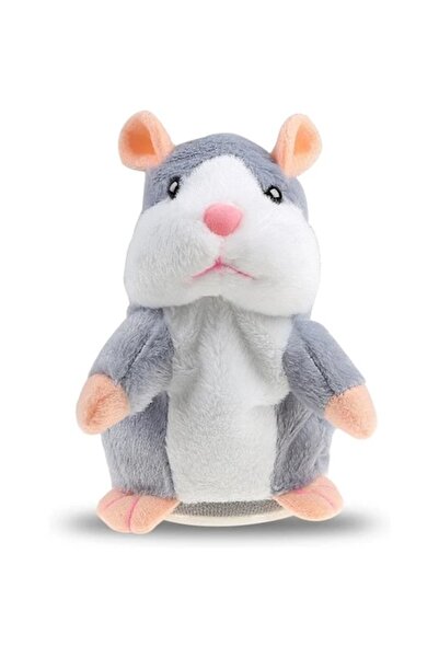 dalimag Λούτρινο Χάμστερ που Μιλάει, Γκρι, Αστείο Σετ Παιχνιδιών για Παιδιά, ...