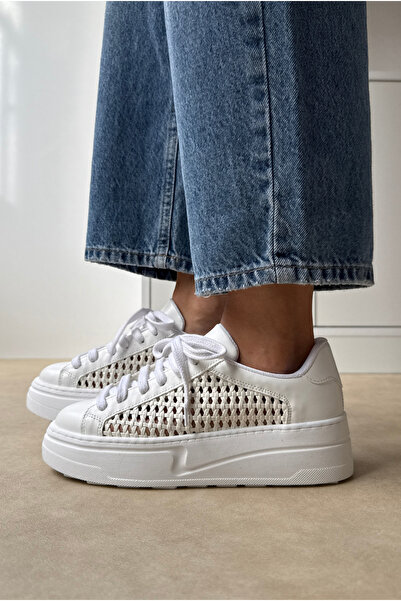 Mupa Shoes Γυναικεία Αθλητικά Παπούτσια ΛΕΥΚΟ