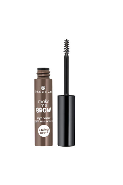 Essence Make Me Brow, Gel de definire sprâncene, 02, Browny Brows, 3.8 ml