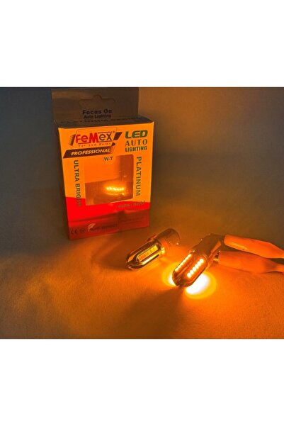 FEMEX Platinum Sinyal Led PY21W 1156 15W BAU15S Sinyal Led Ampul