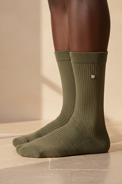 Katia&Bony Ανδρικές κάλτσες Derbi με καρφιά, χακί