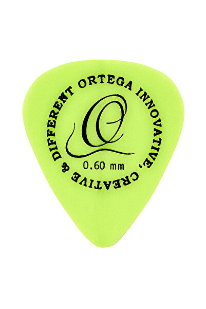 Ortega OGPST12-060 Πένες Κιθάρας & Μπάσου Delrin 0.60mm — Συσκευασία 12 τεμαχίων