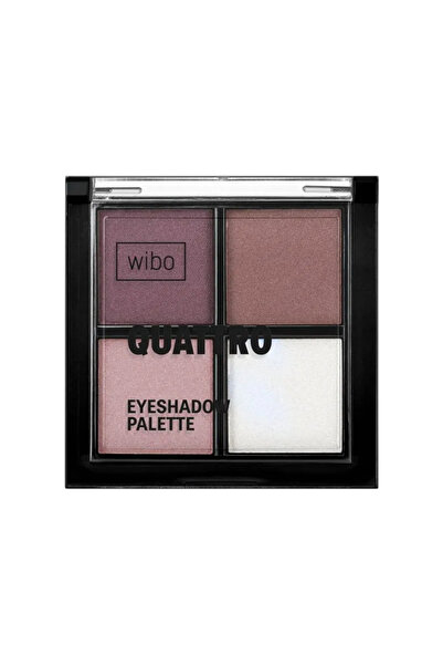 Wibo Quattro, Παλέτα σκιών ματιών, 03, 4 αποχρώσεις, 6 γρ.