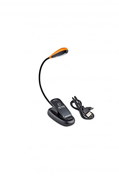 Ortega OML-S Επαναφορτιζόμενο Φωτιστικό Αναλογίου Μουσικής Διπλής Κεφαλής, Μα...