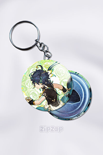 ZipZap Κινίτσ Στολίδι Τσάντας Genshin Impact με Μπρελόκ (1 ΤΕΜ)