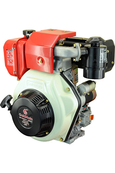 gold moto GoldMoto GM186FAEN-G7 Dizel Motor 10 Hp Marşlı Krank Mili Konik