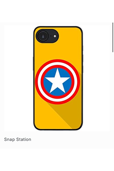 SNAPSTATIONRO Husa de protectie, MagSafe, iPhone 16E - CAPTAIN_STAR