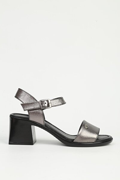 Pierre Cardin Γυναικεία παπούτσια με τακούνι από πλατίνα