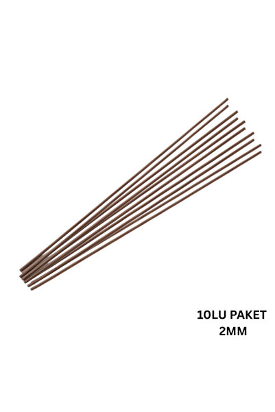 roco paper Yapay Çiçek Teli, Çiçek Aranjman Yapım Teli - 2 mm, 10 Adet - 40 c...