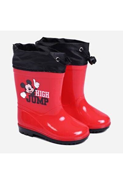 Disney Mickey Mouse Λαστιχένιες μπότες με κορδόνια, Μίκυ Μάους Τζαμπ