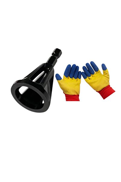 Universal Deburring tool, diameter 2.8 cm, with hexagonal rod, for screw repa...