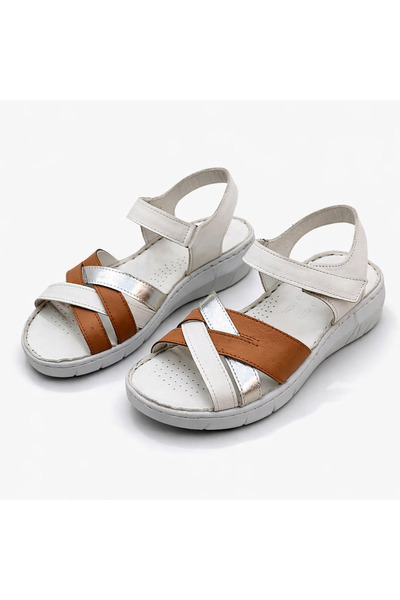 PATRON SHOES Women's Orthopedic Velcro Daily Comfortable Sole Comfort Sandals