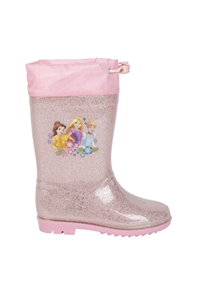 DİSNEY PRİNCESS Μπότες PVC με γκλίτερ και κορδόνια, Πριγκίπισσες της Disney