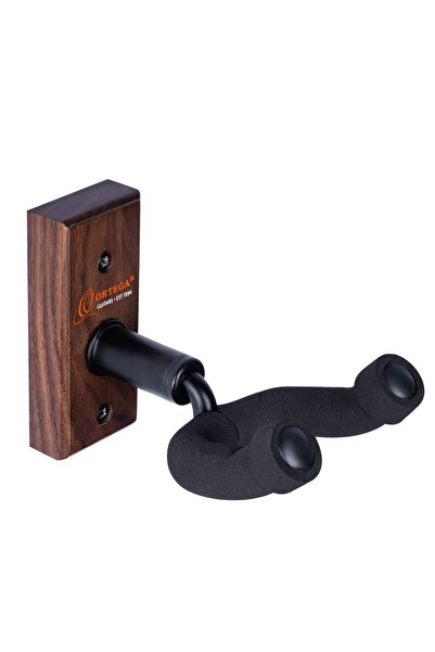 Ortega OGH-1WN Βάση Τοίχου από Μασίφ Ξύλο Καρυδιάς για Κιθάρα και Μπάσο