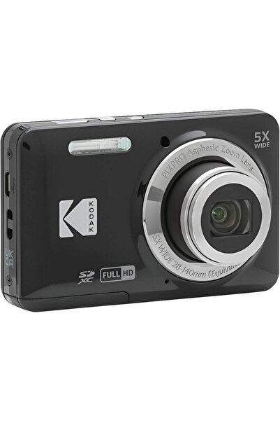 Kodak PIXPRO FZ55-BK 16MP Digital Camera with 5X Optical Zoom 28mm Wide Angle...