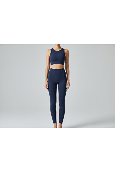 lzv Premium Αθλητικό Σετ 3 Τεμαχίων Ναυτικό Μπλε – Υφασμάτινο Υλικό Diver Υψη...