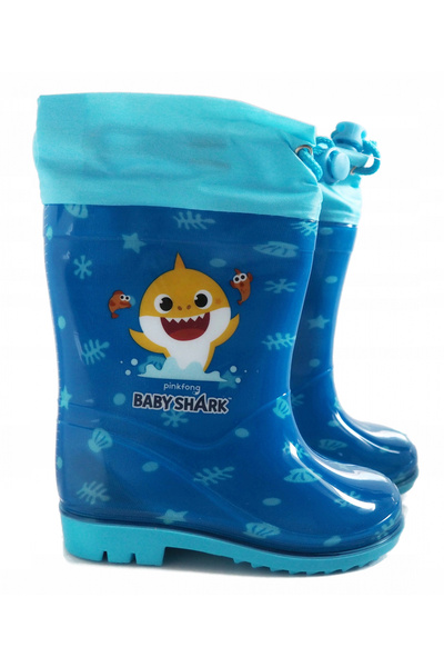 Baby Shark Δετές λαστιχένιες μπότες, Ροζ Φονγκ