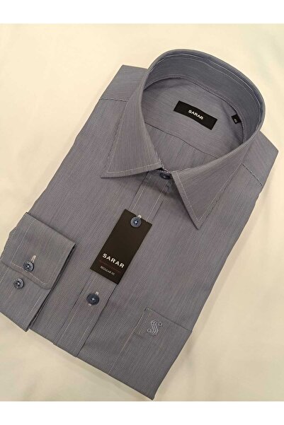 Sarar Woven Fabric Classic Pocketed Regular Fit Shirt with Textured Design