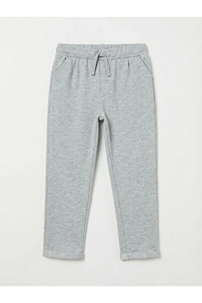 LC Waikiki Pantaloni negri pentru băieți cu talie elastică LCW Kids